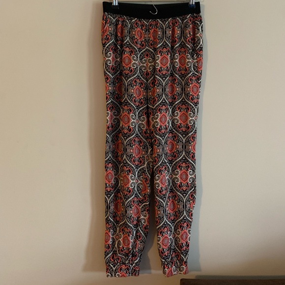 Fun patterned Joe B pants, elastic ankle, lightweight and comfy - Picture 3 of 4